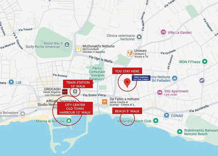 Lemon Tree 400 Mt Dal Mare Διαμέρισμα